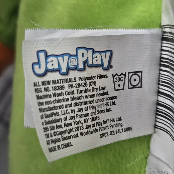 Nickelodeon 2013 Seat Pet Teenage Mutant Ninja Turtle‎ Michaelangelo Belt Plush - Picture 6 of 7